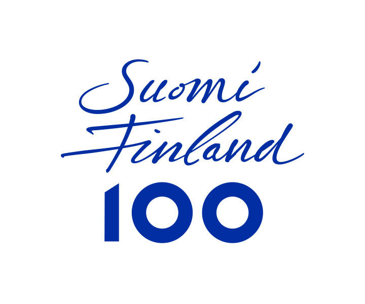 SuomiFinland100 tunnus sininen RGB