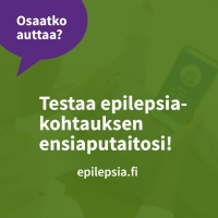 Keski-Suomen Epilepsiayhdistys ry : Osaatko auttaa?